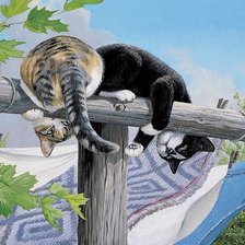 Схема вышивки «шалуны»