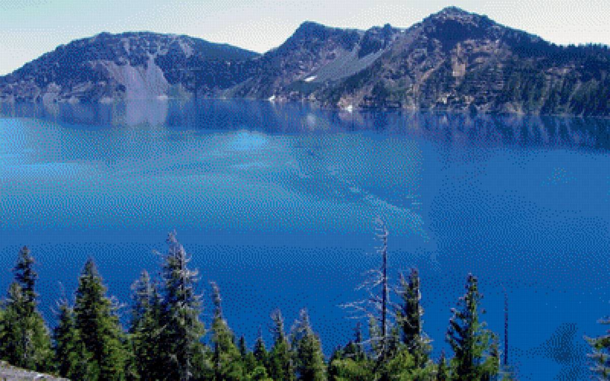 Байкал - лес, озеро, вид, байкал, горы - предпросмотр