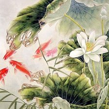 Схема вышивки «Рыбки»