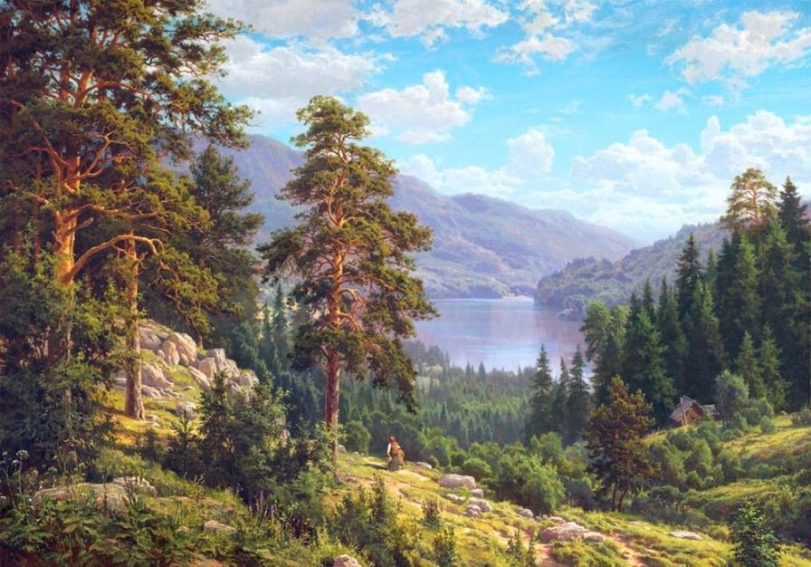 пейзаж - оригинал