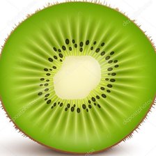 Схема вышивки «киви»