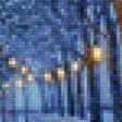 Предпросмотр схемы вышивки «зима в городе» (№1614534)