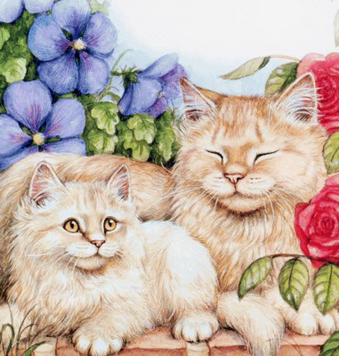 Кошки - животные - предпросмотр