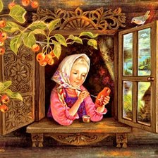 Юная художница