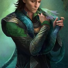 Схема вышивки «Локи»