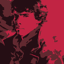 Схема вышивки «Шерлок»