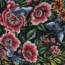 Схема вышивки «подушка»