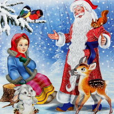 Схема вышивки «Новый год»