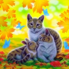 Схема вышивки «осень»