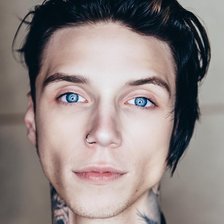 Схема вышивки «Andy Biersack»