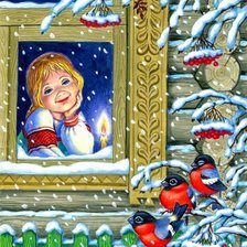 Схема вышивки «Новый год»