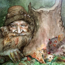 Схема вышивки «Добрый дух леса»