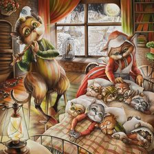 Схема вышивки «Колыбельная»