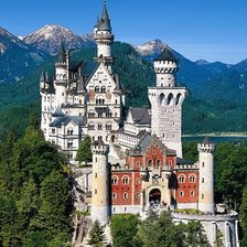 Схема вышивки «Замок»