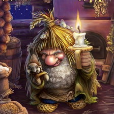 Схема вышивки «домовой»