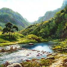 Схема вышивки «Солнечный день»