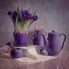 Схема вышивки «сиренивый»