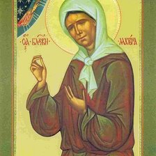 Схема вышивки «Св. Блаженная Матрона Московская»