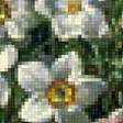 Предпросмотр схемы вышивки «Букет на голубом фоне» (№1616790)