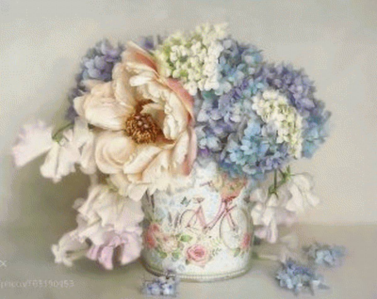 НАТЮРМОРТ С ЦВЕТАМИ - натюрморт с цветами - предпросмотр