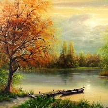 Схема вышивки «Украинская природа»