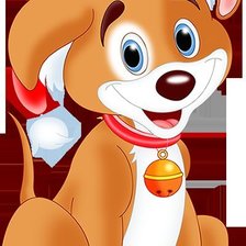 Схема вышивки «собака»