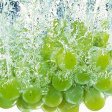 Схема вышивки «виноград в брызгах»