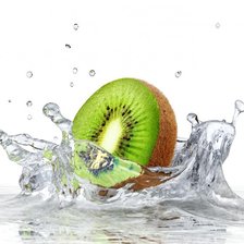 Схема вышивки «киви»