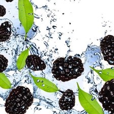 Схема вышивки «ежевика»