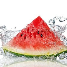 Схема вышивки «арбуз»