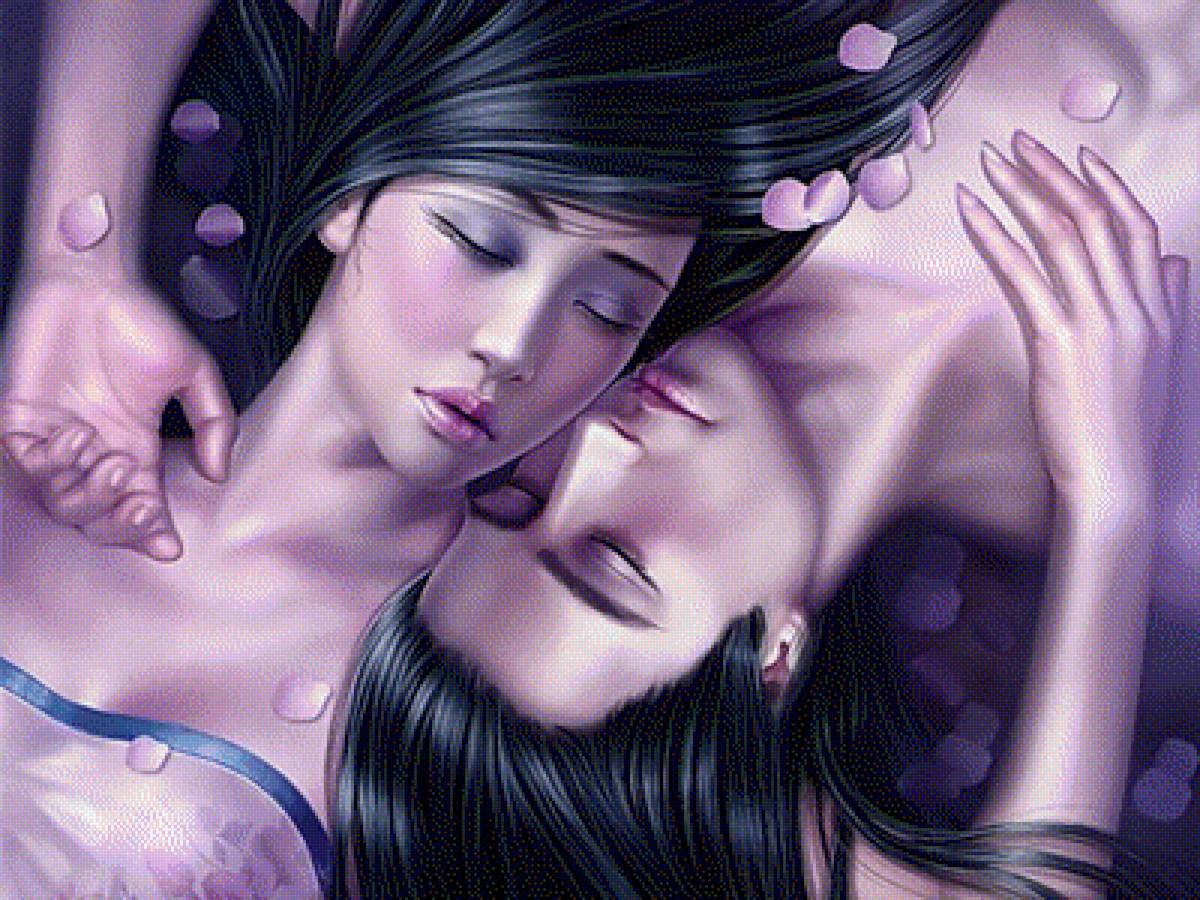 Нежность - любовь, нежность, восток, китай, влюбленные, пара, азия - предпросмотр