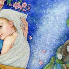 Схема вышивки «малыши»