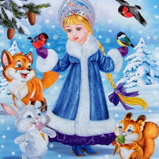 Схема вышивки «Новый год»