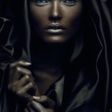 Схема вышивки «негретяночка»