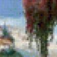 Предпросмотр схемы вышивки «средиземноморский пейзаж 2» (№1619651)
