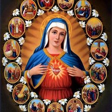 Схема вышивки «Svētbilde»