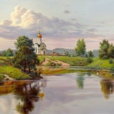 Схема вышивки «Летний вечер»