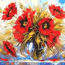 Схема вышивки «maki -akwarela»