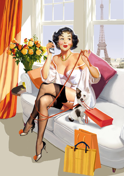 №1619786 - девушка, париж - оригинал