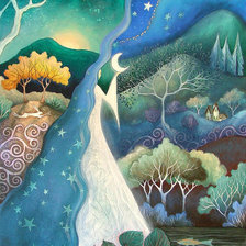 Схема вышивки «День и ночь»