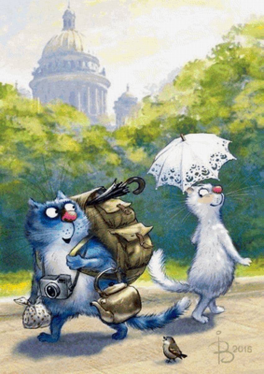 №1619954 - синие коты - предпросмотр