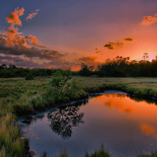 Схема вышивки «Пейзаж»