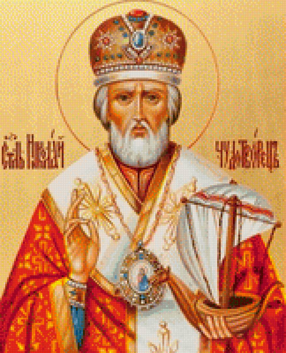 николай чудотворец - икона - предпросмотр