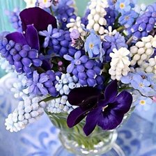 Схема вышивки «ВЕСЕННИЕ ЦВЕТЫ»