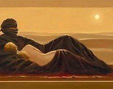 Схема вышивки «пустиня»