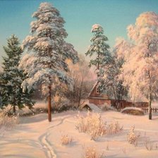 У леса на опушке...