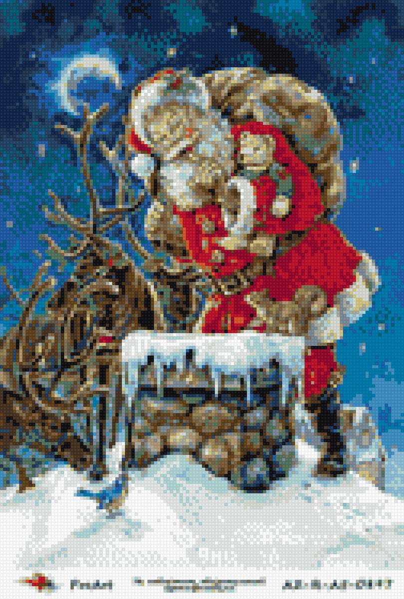 санта - санта, клаус - предпросмотр