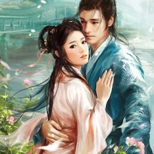 Схема вышивки «Пара»