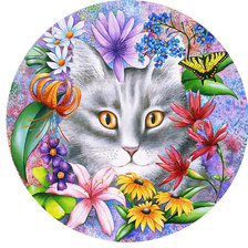 Схема вышивки «Кот»