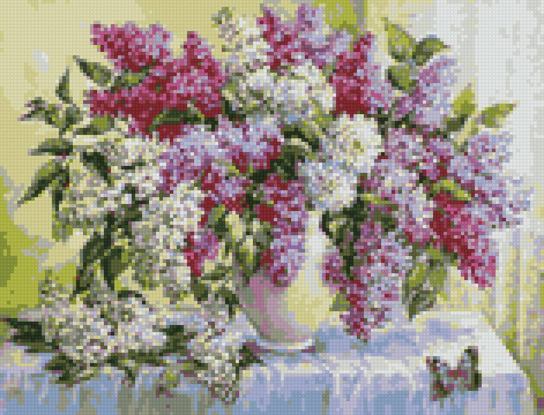 бузок - ваза, сирень - предпросмотр